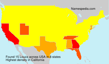 Surname Louza in USA Surname Louza in USA