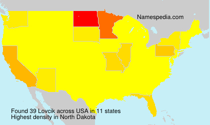 Surname Lovcik in USA Surname Lovcik in USA