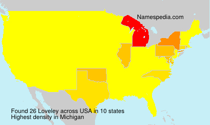 Surname Loveley in USA Surname Loveley in USA