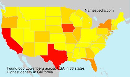 Surname Lowenberg in USA Surname Lowenberg in USA