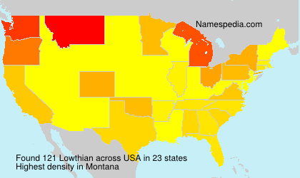 Surname Lowthian in USA Surname Lowthian in USA