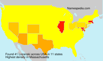 Surname Lozanski in USA Surname Lozanski in USA