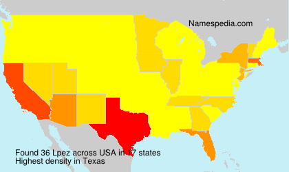 Surname Lpez in USA