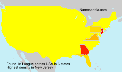 Surname Luague in USA Surname Luague in USA
