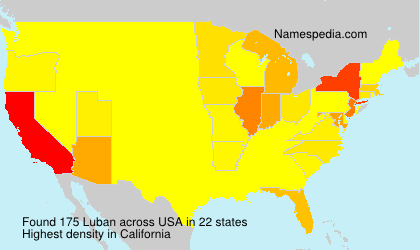 Surname Luban in USA Surname Luban in USA
