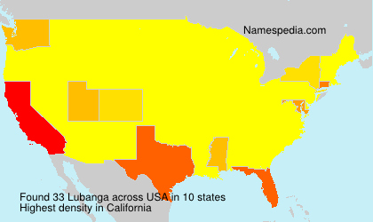 Surname Lubanga in USA Surname Lubanga in USA