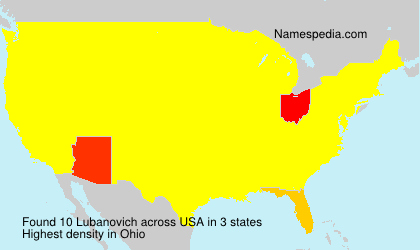 Surname Lubanovich in USA Surname Lubanovich in USA