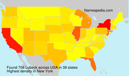Surname Lubeck in USA Surname Lubeck in USA