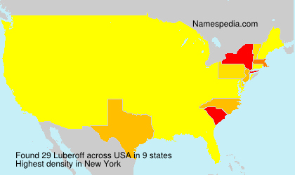Surname Luberoff in USA Surname Luberoff in USA