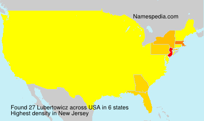 Surname Lubertowicz in USA Surname Lubertowicz in USA