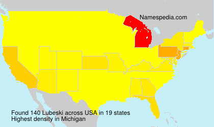 Surname Lubeski in USA Surname Lubeski in USA
