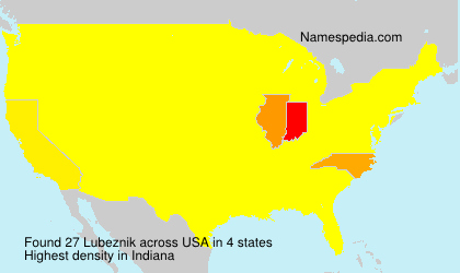 Surname Lubeznik in USA Surname Lubeznik in USA