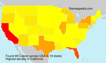 Surname Lubner in USA Surname Lubner in USA
