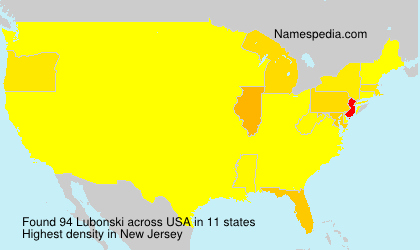 Surname Lubonski in USA Surname Lubonski in USA