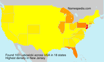 Surname Lubowicki in USA Surname Lubowicki in USA