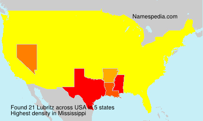 Surname Lubritz in USA Surname Lubritz in USA