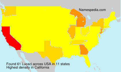 Surname Lucaci in USA Surname Lucaci in USA