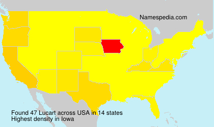 Surname Lucart in USA Surname Lucart in USA