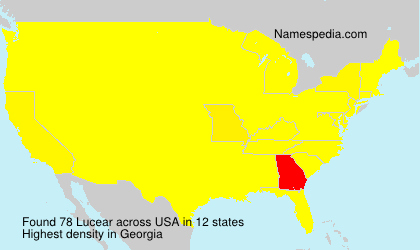 Surname Lucear in USA Surname Lucear in USA