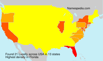 Surname Lucelly in USA Surname Lucelly in USA