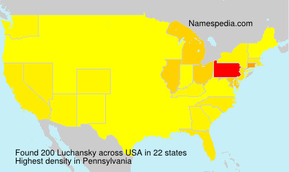 Surname Luchansky in USA Surname Luchansky in USA