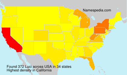 Surname Luci in USA Surname Luci in USA
