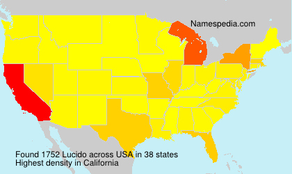 Surname Lucido in USA Surname Lucido in USA