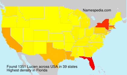 Surname Lucien in USA Surname Lucien in USA