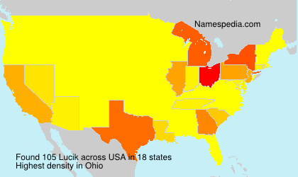 Surname Lucik in USA Surname Lucik in USA