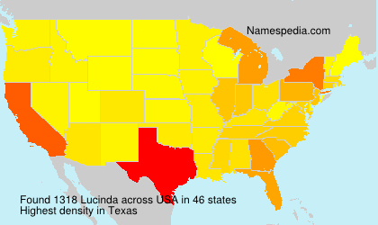 Surname Lucinda in USA Surname Lucinda in USA