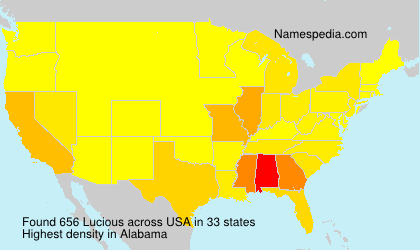Surname Lucious in USA Surname Lucious in USA