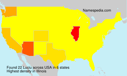Surname Luciu in USA Surname Luciu in USA
