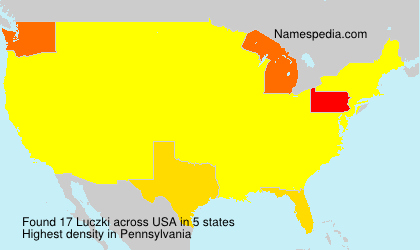 Surname Luczki in USA Surname Luczki in USA