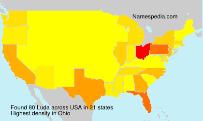 Surname Luda in USA Surname Luda in USA