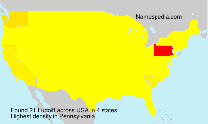 Surname Ludolff in USA Surname Ludolff in USA