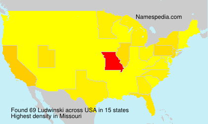 Surname Ludwinski in USA