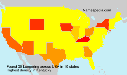 Surname Luegering in USA Surname Luegering in USA