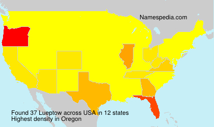 Surname Lueptow in USA Surname Lueptow in USA