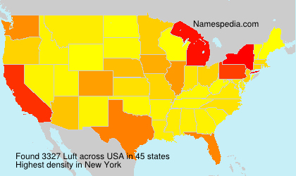 Surname Luft in USA Surname Luft in USA