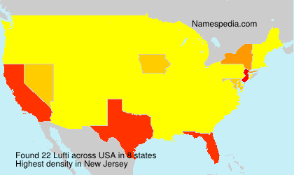 Surname Lufti in USA Surname Lufti in USA