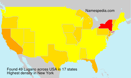 Surname Lugano in USA Surname Lugano in USA
