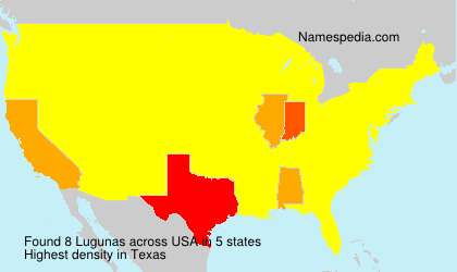 Surname Lugunas in USA Surname Lugunas in USA