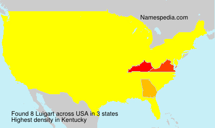 Surname Luigart in USA Surname Luigart in USA