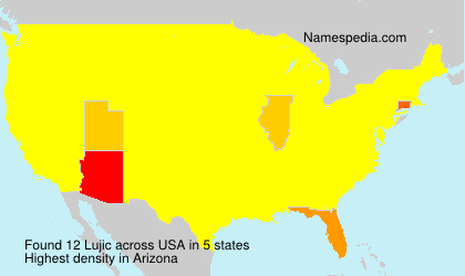 Surname Lujic in USA Surname Lujic in USA