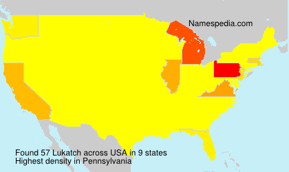 Surname Lukatch in USA Surname Lukatch in USA