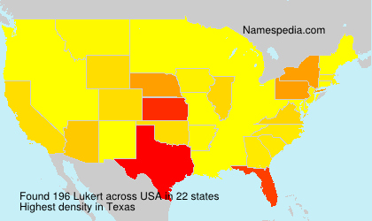 Surname Lukert in USA Surname Lukert in USA