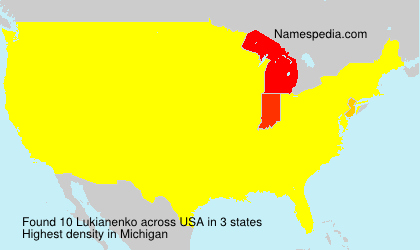 Surname Lukianenko in USA Surname Lukianenko in USA