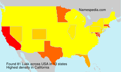Surname Lukk in USA Surname Lukk in USA