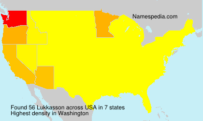 Surname Lukkasson in USA Surname Lukkasson in USA