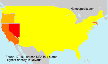 Surname Lukl in USA Surname Lukl in USA